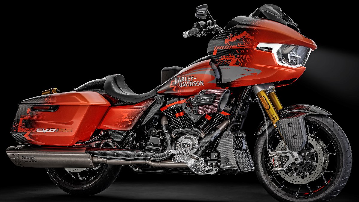Harley-Davidson バイク タンク オレンジ harleyzada.jpg