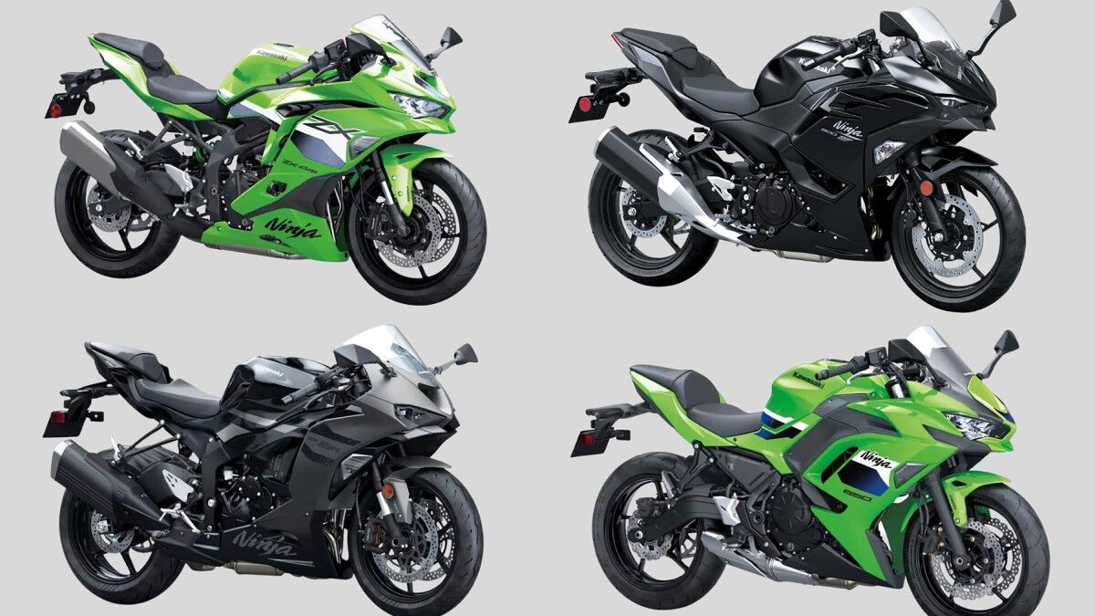 Kawasaki apresenta Ninja 2026 com design agressivo e cores