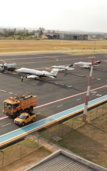 Aeroporto Comandante Rolim Adolfo Amaro, em Jundiaí, a cerca de 65 quilômetros da Capital, ganhou um novo terminal de embarque de passageiros.