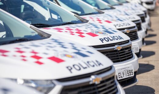 Viaturas da Polícia Militar de São Paulo