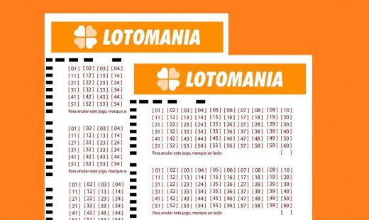 O prêmio da Lotomania é no valor de R$ 600.000,00