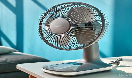ventilador pode auxiliar na secagem de roupas