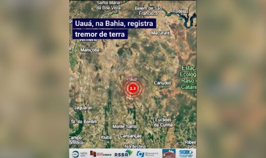 Tremor foi registrado às 6h48 de terça-feira (8/4)