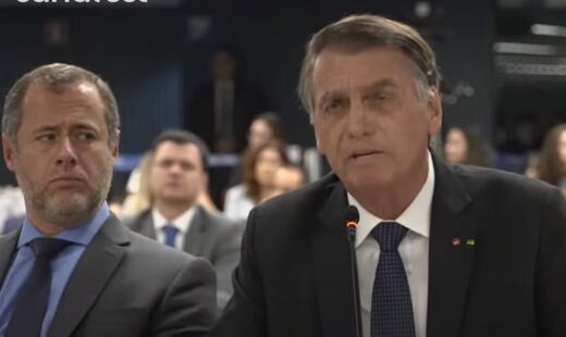 Bolsonaro deu depoimento ao ministro Alexandre de Moraes nesta terça