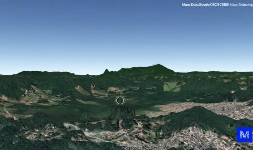 Cratera gigante foi feita por um meteoro há mais de 5 milhões de anos