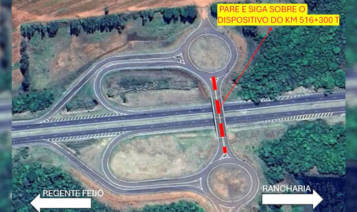 Serviços para melhoria no viaduto localizado no km 516,300 da via, na altura da cidade de Rancharia, no interior paulista, serão realizados a partir de quinta-feira (31/7)