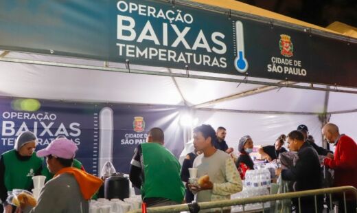 Serviços da Operação Baixas Temperaturas (OBT) se desdobrarão até o dia 31 de outubro