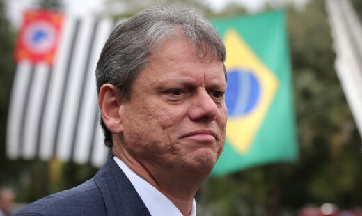 Tarcísio de Freitas gravou vídeo nesta quinta em que anunciou o fim da cracolândia