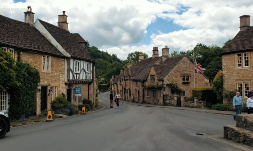 Essa cidadezinha bucólica parece que parou no tempo