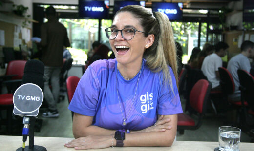 Professora de matemática Gisleine Bezerra, dona do canal no YouTube Gis com Giz Matemática, que conta com mais de cinco milhões de inscritos, é a nova colunista da Gazeta