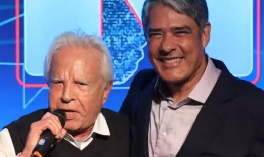 Cid Moreira se despediu do Jornal Nacional em 1996 para dar lugar a William Bonner