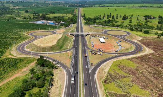 Construção do novo contorno viário de Águas da Prata faz parte do projeto da Rota Mogiana
