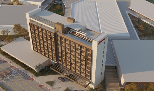 Hotel será integrado ao Serramar Shopping