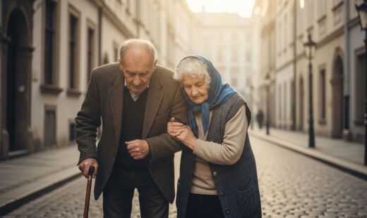 O encolhimento pode ser uma característica visível do envelhecimento