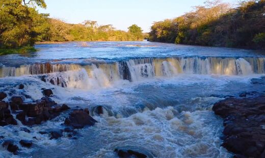 Cidade possui uma réplica do Cristo Redentor