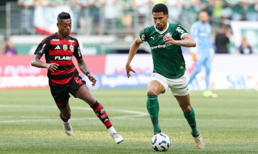Flamengo e Palmeiras se enfrentam, neste domingo, no Brasileirão Série A