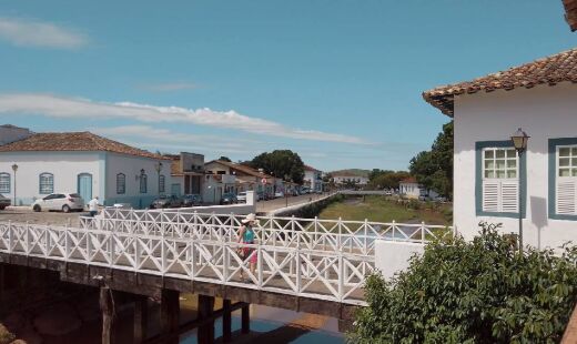 Casario colonial e ruas de pedra preservam a paisagem hist&oacute;rica de Goi&aacute;s Velha 