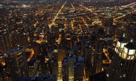 Malha de Chicago pode ser vista até do espaço