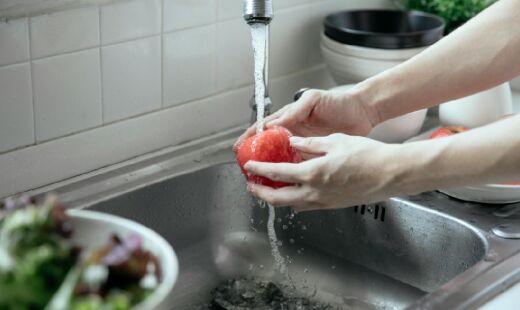 Bactérias como E.coli e Salmonella se escondem em frutas não lavadas