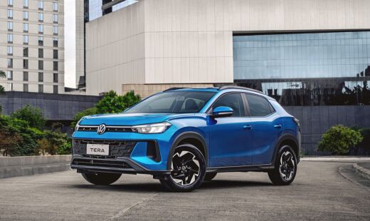 SUV conta com duas op&ccedil;&otilde;es de motores, t&ecirc;m seis airbags e frenagem aut&ocirc;noma de emerg&ecirc;ncia