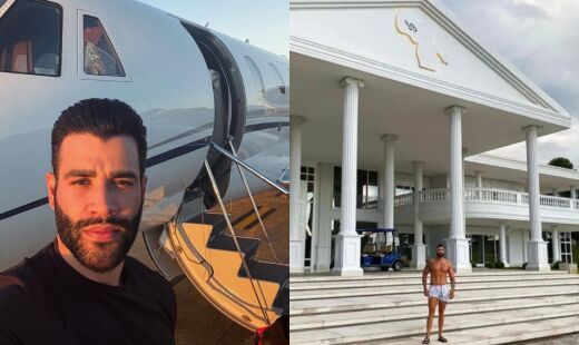 A propriedade em Goiás chama atenção pela arquitetura neoclássica e comparações divertidas nas redes