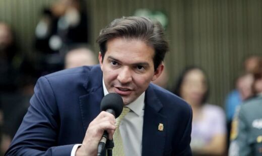 Rubinho Nunes, do União Brasil, em discurso na Câmara de SP