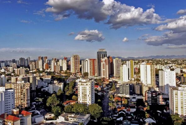 Vista panorâmica da cidade de São Caetano do Sul