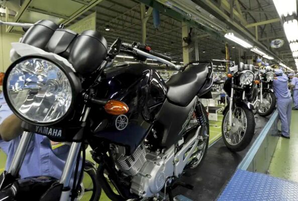 Produção de motocicletas no Brasil ultrapassou a marca de 1 milhão de unidades