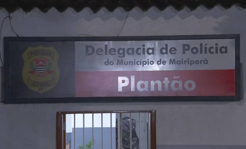 Fachada da Delegacia de Polícia do Município de Mairiporã, na Grande SP 