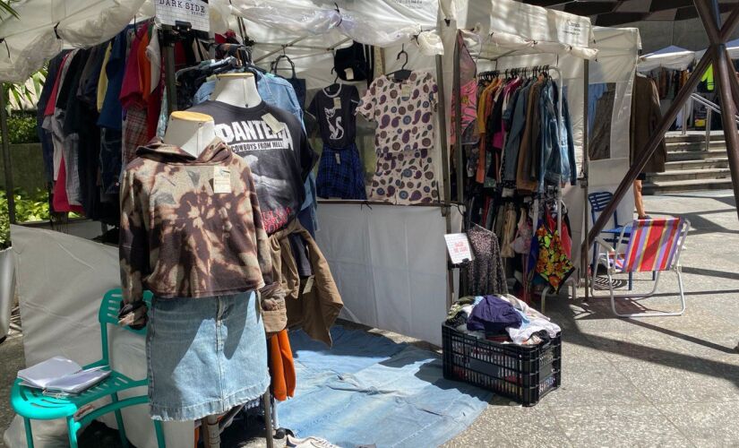 Feira de Brechós no centro de SP
