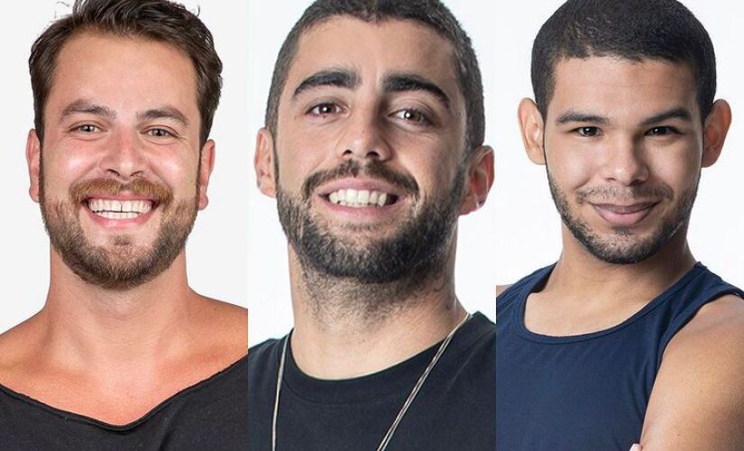 Gustavo, Pedro Scooby e Vyni estão no Paredão do BBB 22