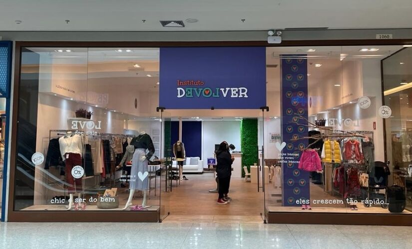 O Instituto Devolver, em parceria com o Mooca Plaza Shopping, estará, até o dia 15 de maio, numa loja de 140 metros quadrados, promovendo a economia circular