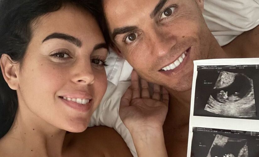 Cristiano Ronaldo, jogador do Manchester United, e a modelo Georgina Rodríguez