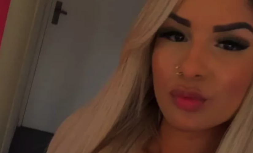 O corpo de Larissa dos Santos Correia foi encontrado carbonizado com um pano na boca