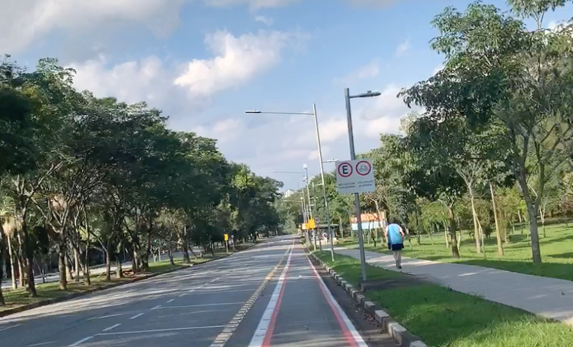 Campus da Universidade de São Paulo, no Butantã