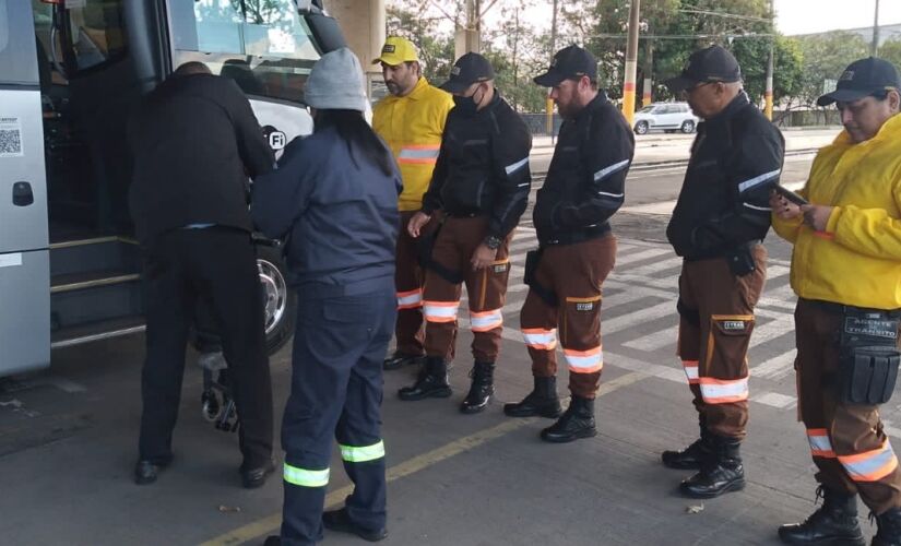 Agentes de Trânsito foram capacitados em parceria com a EMTU para inspeção de veículos do transporte coletivo.