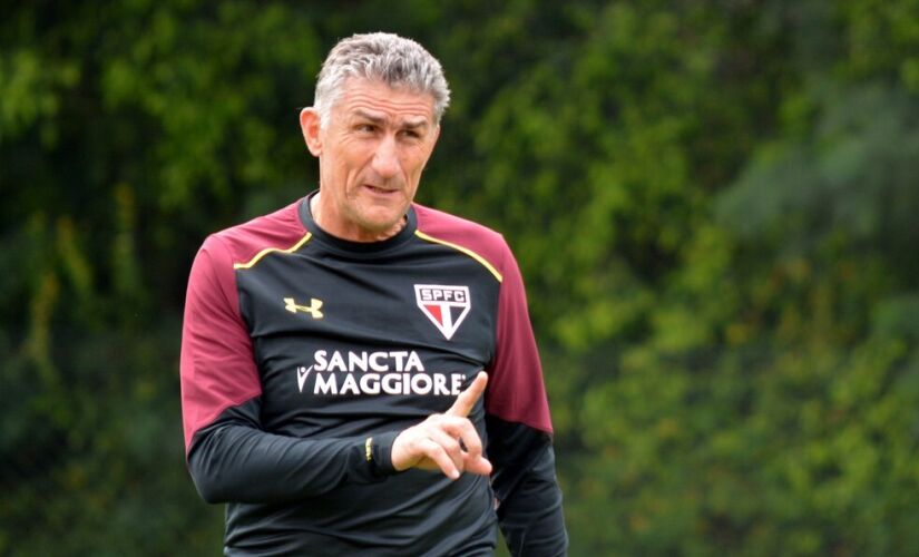 Edgardo 'Patón' Bauza, no comando do São Paulo, semifinalista da Libertadores em 2016