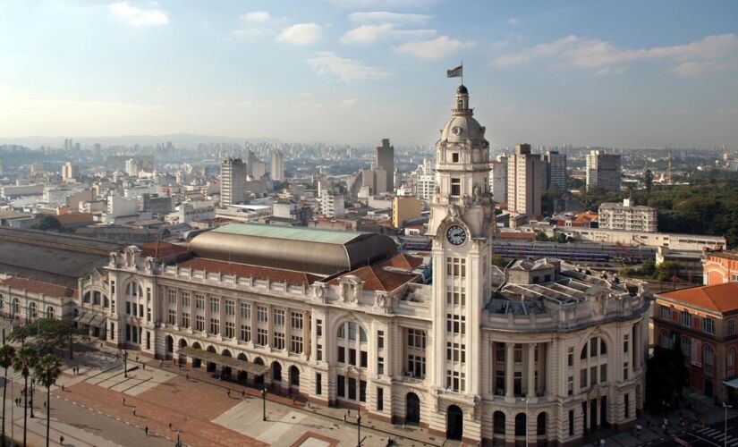 Sala São Paulo, que fica próxima à Praça Princesa Isabel, no centro