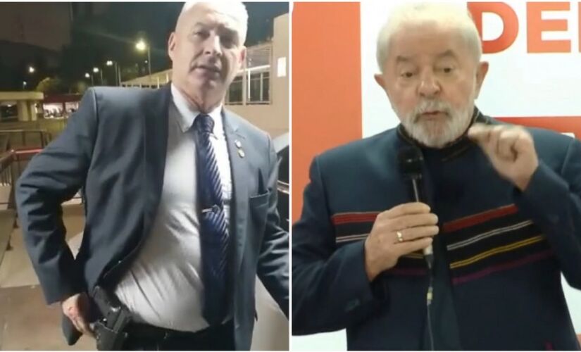 Coronel Telhada (PP) e Lula (PT)