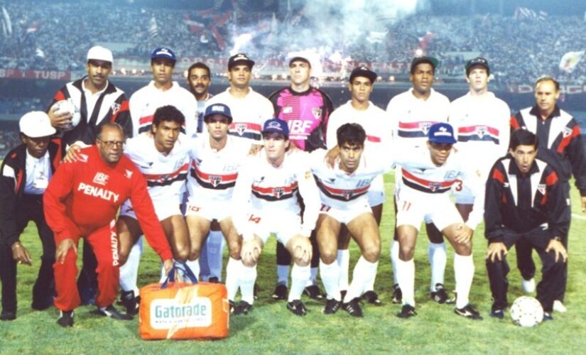 Time do São Paulo FC campeão da Copa Libertadores da América em 1992