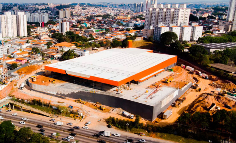 Atacadão de Taboão da Serra está em fase final de construção e deverá ser inaugurado ainda neste mês