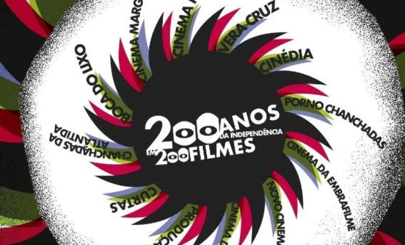 Mostra de cinema exibe 200 filmes para celebrar os 200 anos da Independência do Brasil