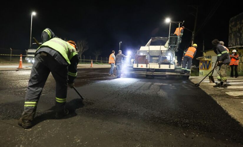 Serviço de recapeamento iniciado na cidade de São Paulo nesta semana