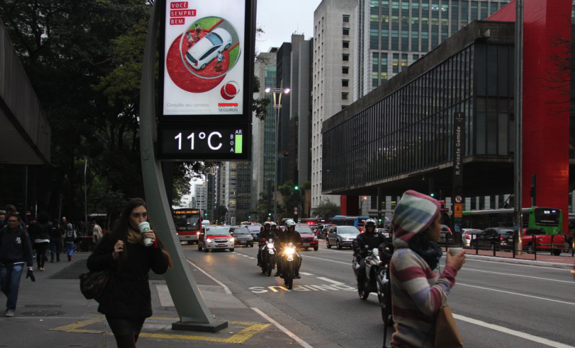 Frio em São Paulo