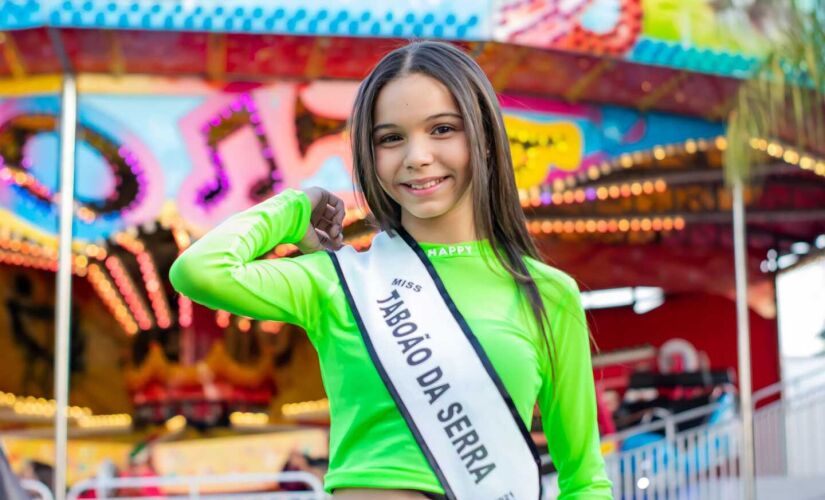 A taboanense Anna Júlia vencedora da categoria Miss Pré Teen em 2021 participa de concurso para manter o título