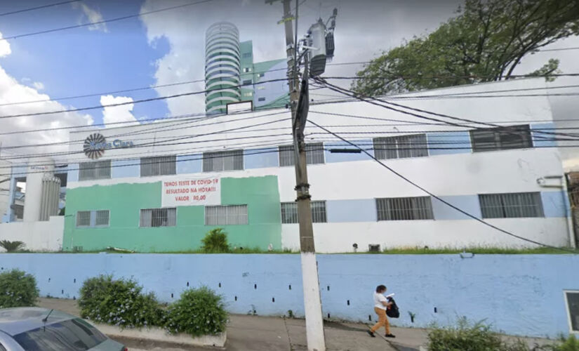 Hospital Santa Clara, na Zona Leste de São Paulo, onde criança foi atendida.