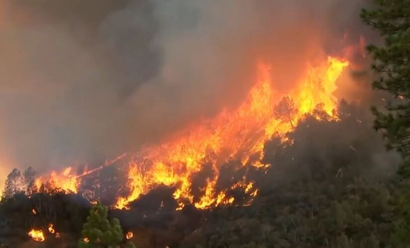 Incêndio no Parque Yosemite, na Califórnia