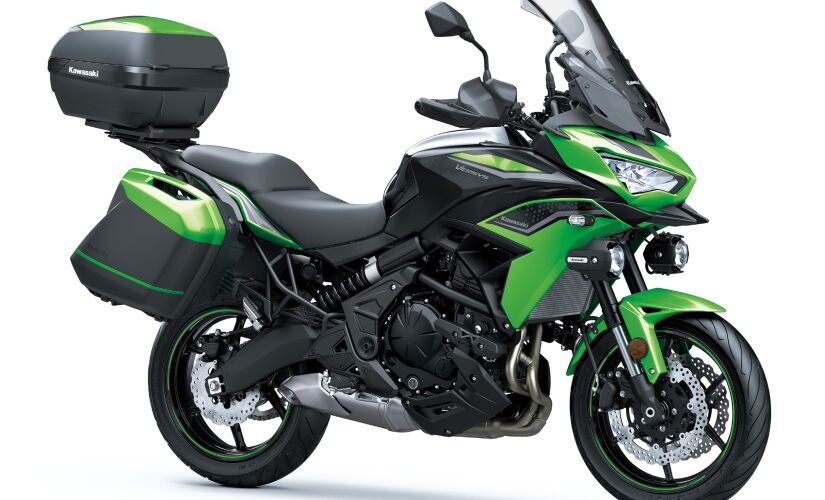 A Versys 650 ganhou melhorias voltadas especialmente ao conforto na hora da pilotagem