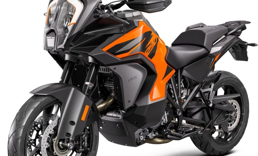 O motor da KTM 1290 SuperADV S tem potência de 162 cavalos a 9 mil giros e torque de 14 kgfm a 6.500 giros