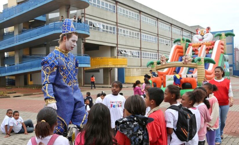 Recreio nas Férias em escola da capital paulista